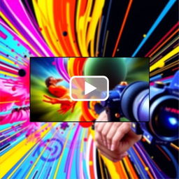 A visually striking thumbnail for a video featuring the uploaded image
