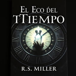A dark and sinister book cover for 'El Eco del Tiempo' by R