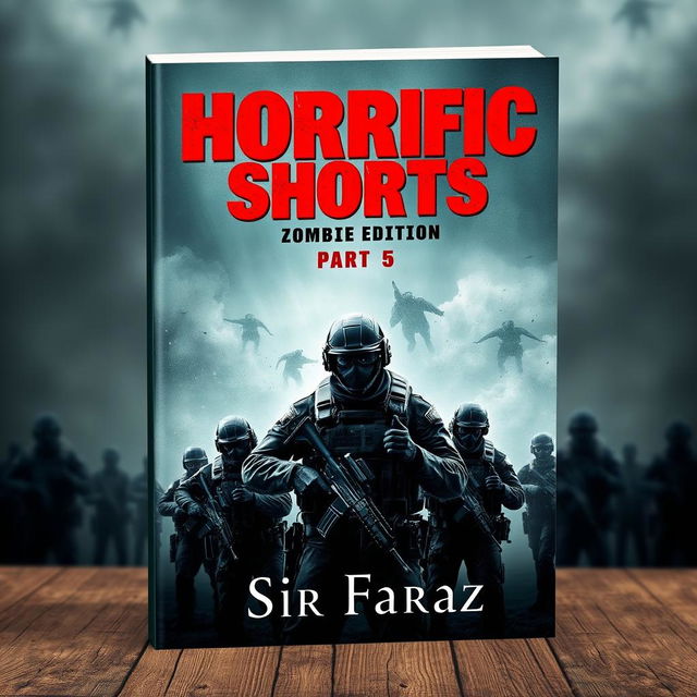 A book cover featuring heavily armed soldiers in dark tactical gear, exuding intensity and mystery