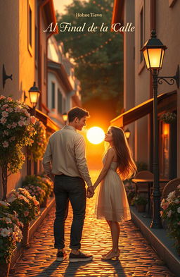 A heartwarming love story titled "Al Final de la Calle" set in a picturesque small town