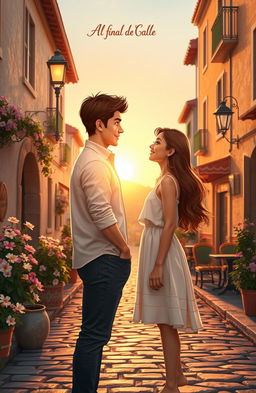 A heartwarming love story titled "Al Final de la Calle" set in a picturesque small town