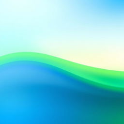 A vibrant gradient color palette transitioning smoothly through various shades of blue, green, and white, inspired by the tranquility of the ocean and the serenity of nature