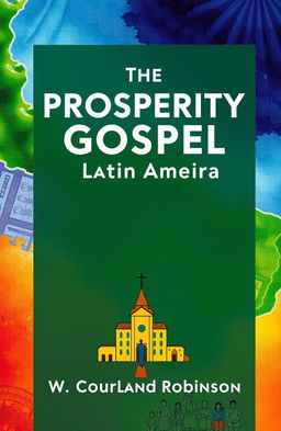 A scholarly book cover design featuring the title 'The Prosperity Gospel in Latin America' by W