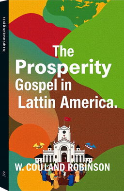 A scholarly book cover design featuring the title 'The Prosperity Gospel in Latin America' by W