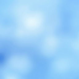 A soft-focus background in various shades of blue, creating a dreamy and serene atmosphere