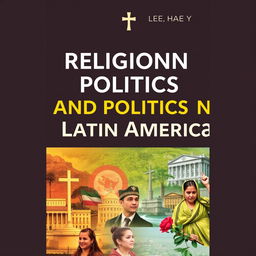 A scholarly book cover design for 'Religion and Politics in Latin America: The Rise of Evangelicalism and its Implications' by Lee, Hae Y
