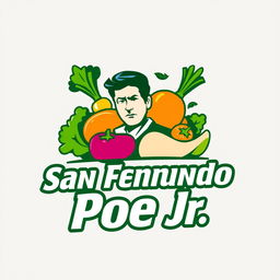 A modern and dynamic logo design for 'San Fernando Poe Jr
