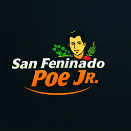 A modern and dynamic logo design for 'San Fernando Poe Jr