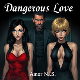 A suspenseful scene depicting a dangerous love betrayal involving two sisters and a mafia guy