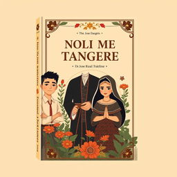 An A4 size book cover design for 'Noli Me Tangere' by Dr