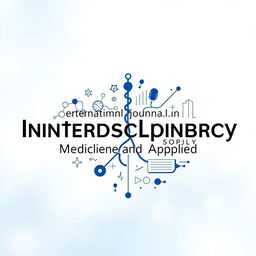A professional and scholarly thumbnail design for the International Journal of Interdisciplinary Medicine and Applied Sciences