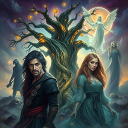 Three intertwined lives discovering their pasts marked by tragic deaths, set in a mystical realm that blends elements of fantasy and reality