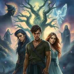 Three intertwined lives discovering their pasts marked by tragic deaths, set in a mystical realm that blends elements of fantasy and reality