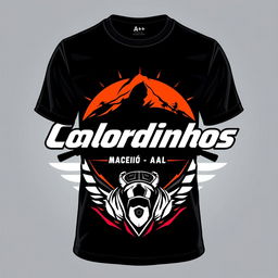 Create a striking T-shirt design for a motorcycle group named **Coloridinhos**, based in **Maceió-AL**