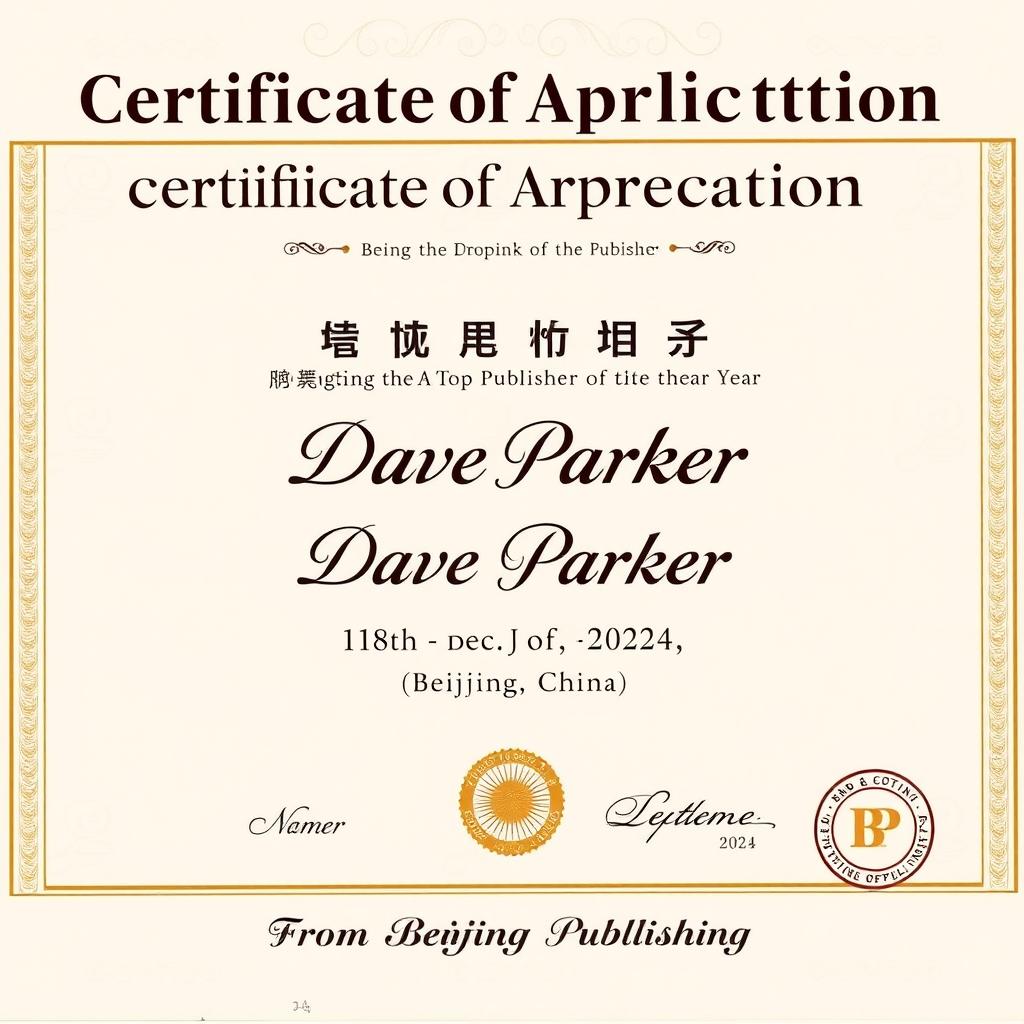 A beautifully designed certificate of appreciation featuring elegant borders and a prestigious layout
