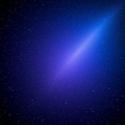A breathtaking night sky filled with an abundance of twinkling stars scattered across the deep blue and purple gradient background