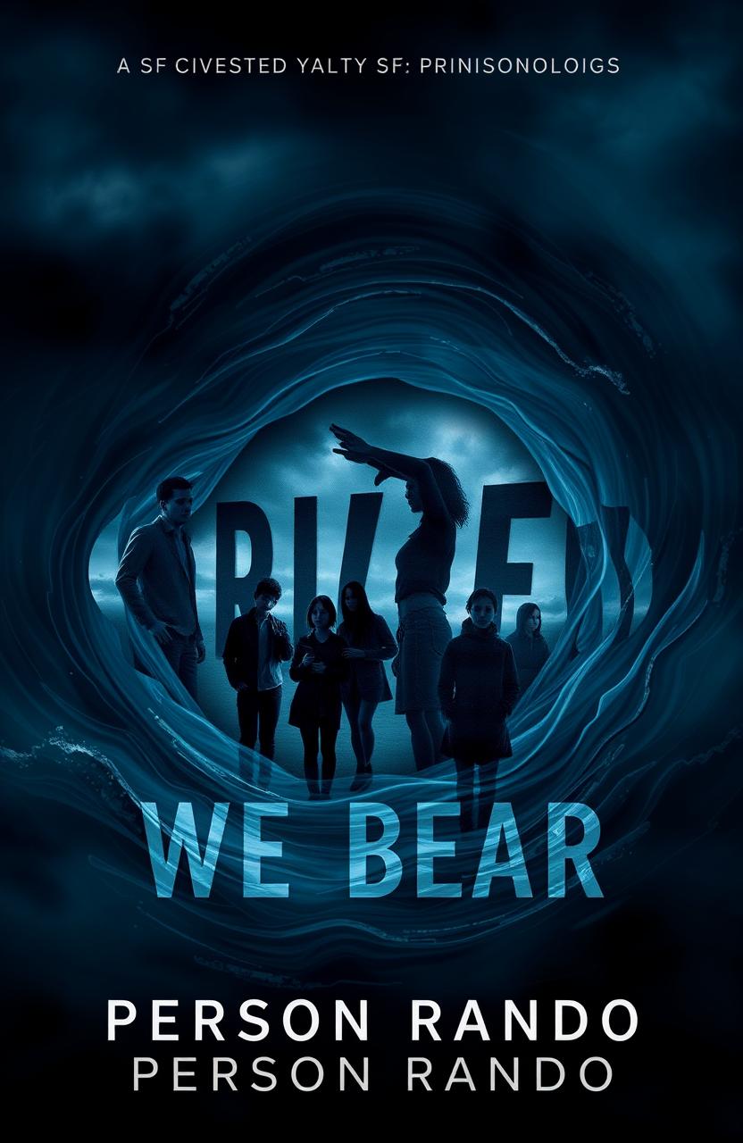 A moody, atmospheric book cover for a psychological YA novel titled 'Our Cruelty We Bear' by Person Rando