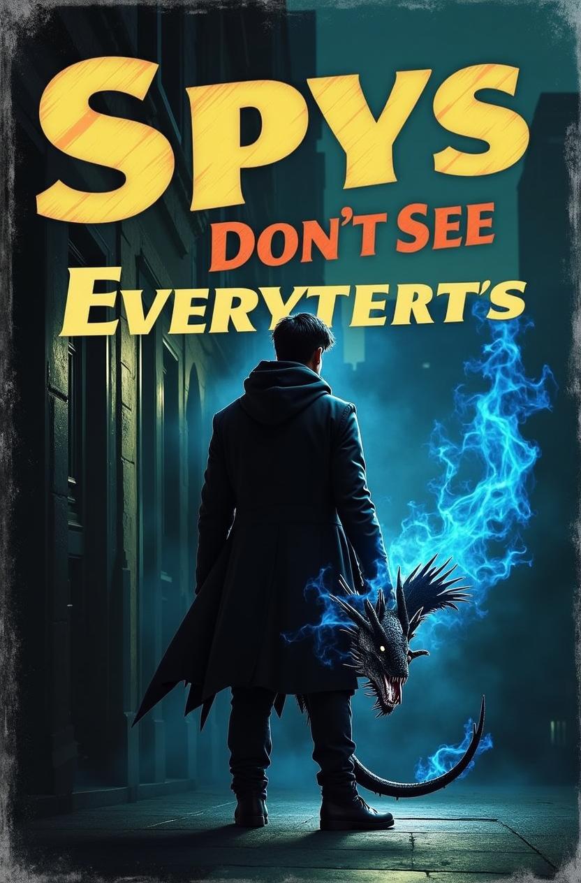 A dramatic book cover featuring a shadowy silhouette of a man standing on a dimly lit street, with vintage lampposts casting an eerie glow