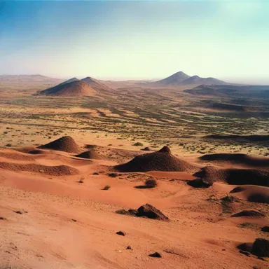 The eritrean landscape served as the backdrop for many science fiction movies.