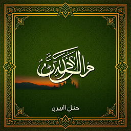 A beautifully designed book cover for 'الإِجَزَاة', featuring an intricate Arabic calligraphy of the title at the center, elegantly flowing across the page