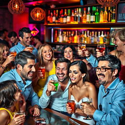 A detailed report on alcohol intoxication, showcasing various symptoms and effects
