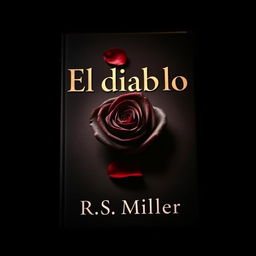 A captivating book cover set against a dark and mysterious background