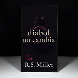 A captivating book cover set against a dark and mysterious background