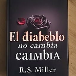 A book cover featuring a dark and mysterious background