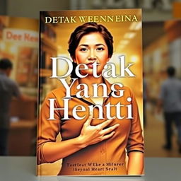 A compelling book cover featuring a strong, hardworking woman with an aura of determination