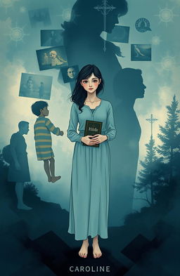 A conceptual illustration representing the theme of identity discovery