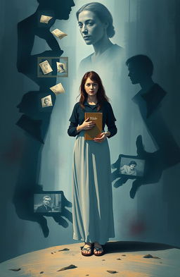 A conceptual illustration representing the theme of identity discovery