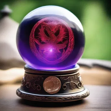 In the mystical realm of dragons and wizards, the enchanted crystal ball allows communication through FM frequencies.
