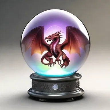 In the mystical realm of dragons and wizards, the enchanted crystal ball allows communication through FM frequencies.