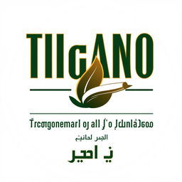 A stylish and modern logo design for a tobacco and cigarette distribution company