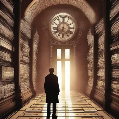 In the faustian world of science fiction, the protagonist risks everything to unlock the secrets of time travel and alter the course of history.