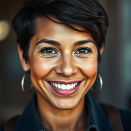A beautifully detailed portrait of a person, capturing their facial features and expression