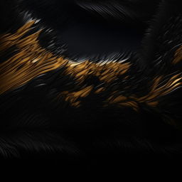 A visually striking background with a blend of black and gold colors, devoid of any objects or elements.