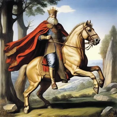 In Frankish mythology, Charlemagne was a legendary figure known for his great conquests.