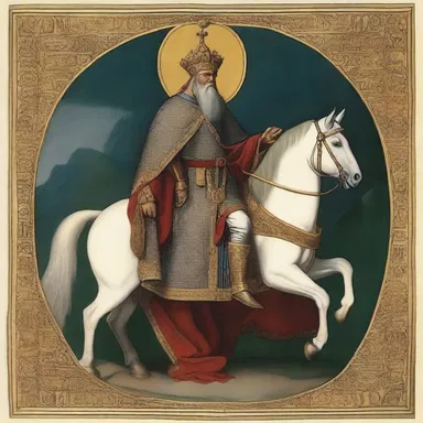 In Frankish mythology, Charlemagne was a legendary figure known for his great conquests.