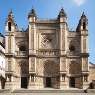 The Frankish architectural style is characterized by its intricate stone carvings and towering cathedrals.