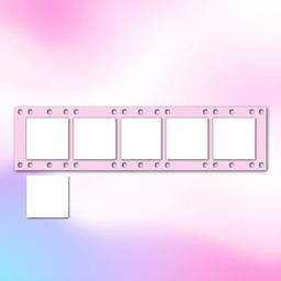 A creative border designed to resemble a camera roll for an Instagram story