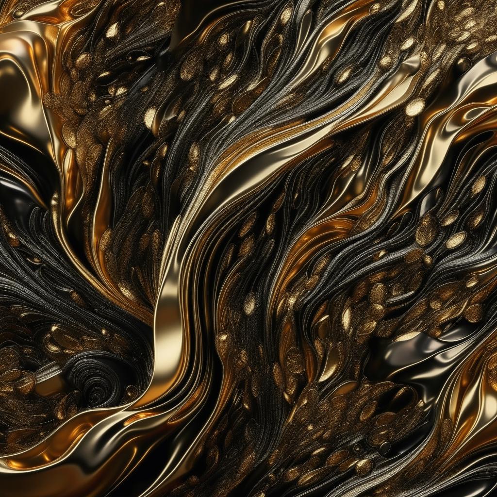 A stunning background with a blend of shimmering gold and rich black colors.