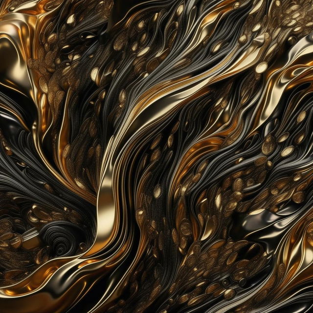 A stunning background with a blend of shimmering gold and rich black colors.