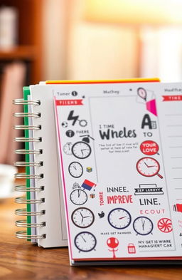 A detailed and aesthetically pleasing image of a weekly and monthly planner