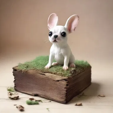 In the magical world of the story, an enchanted object Frenchifies anyone who possesses it.
