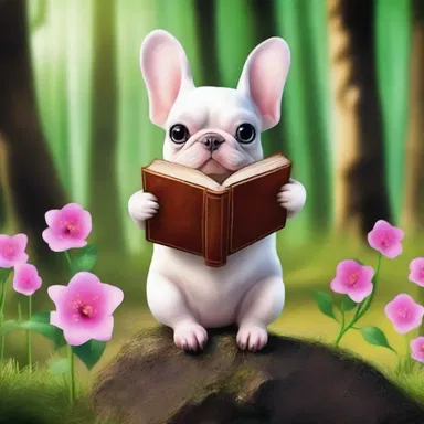 In the magical world of the story, an enchanted object Frenchifies anyone who possesses it.