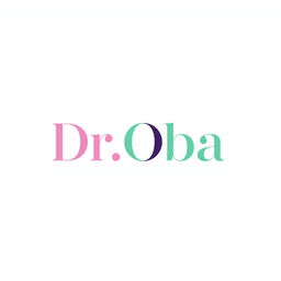 A logo design for 'Dr