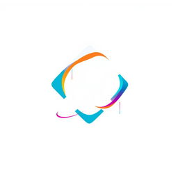A modern and creative logo featuring the Pi (π) symbol, designed with a mix of geometric shapes and vibrant colors