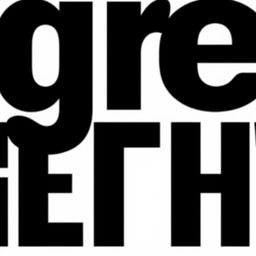 A stylized version of the word "Greyham" with bold, modern typography