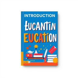 A creatively designed and modern educational book cover featuring an eye-catching introductory title